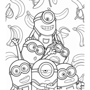 Desenho do Gru, o Maldisposto para colorir 49