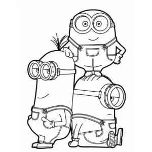 Desenho do Gru, o Maldisposto para colorir 52