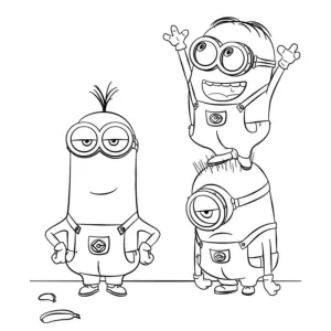 Desenho do Gru, o Maldisposto para colorir 54
