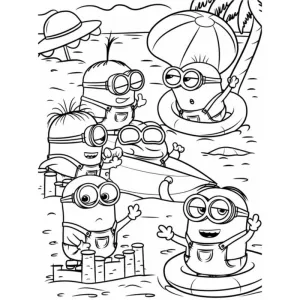 Desenho do Gru, o Maldisposto para colorir 57