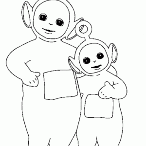 Desenho dos Teletubbies para colorir 8