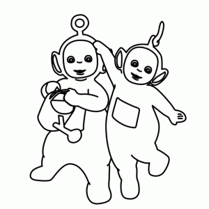 Desenho dos Teletubbies para colorir 10