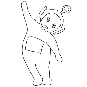 Desenho dos Teletubbies para colorir 16