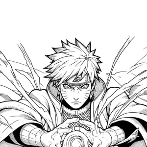 Desenho do Naruto para colorir 9