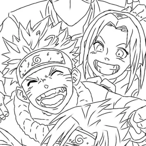 Desenho do Naruto para colorir 12