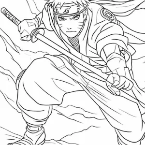 Desenho do Naruto para colorir 15