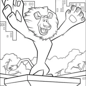 Desenho de Madagascar para colorir 50