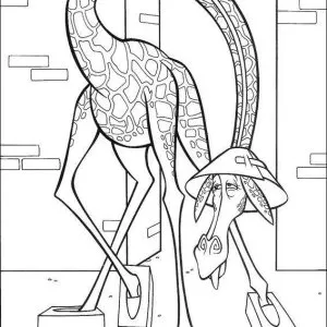 Desenho de Madagascar para colorir 51