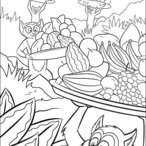 Desenho de Madagascar para colorir 52