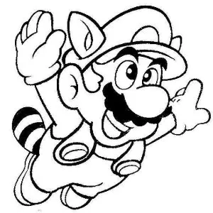 Desenho do Mario Bros para colorir 25