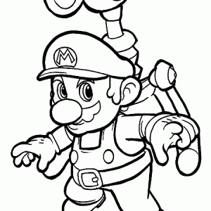 Desenho do Mario Bros para colorir 31