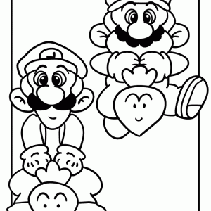 Desenho do Mario Bros para colorir 33