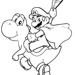 Desenho do Mario Bros para colorir 36