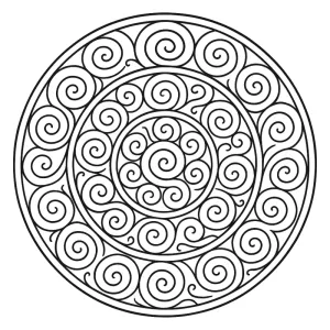 Mandala para colorir 37
