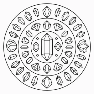 Mandala para colorir 38