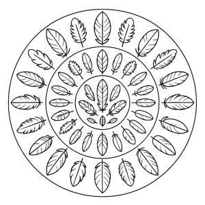 Mandala para colorir 39