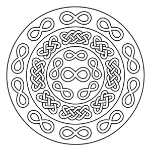 Mandala para colorir 43
