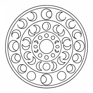 Mandala para colorir 50