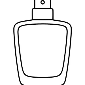 Desenho de maquilhagem para colorir 8
