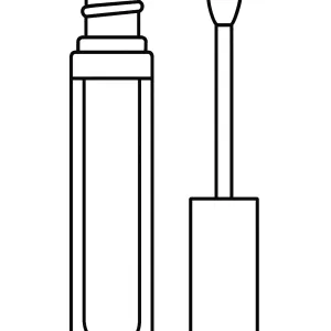 Desenho de maquilhagem para colorir 11