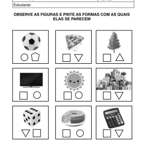 Ficha de alfabetização para colorir 5