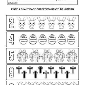 Ficha de alfabetização para colorir 8