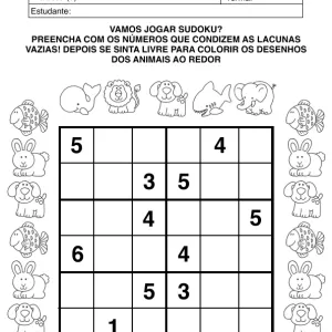 Ficha de alfabetização para colorir 11