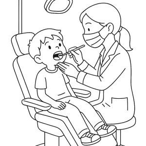 Desenho de menino para colorir 15