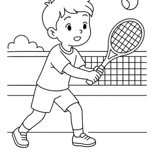 Desenho de menino para colorir 27