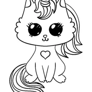 Desenho kawaii para colorir 25