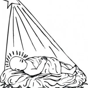 Desenho de Jesus para colorir 26