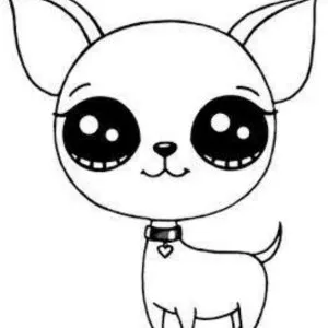 Desenho kawaii para colorir 35