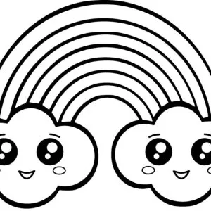 Desenho kawaii para colorir 37
