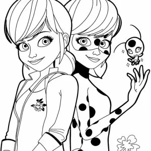 Desenho da Ladybug para colorir 49