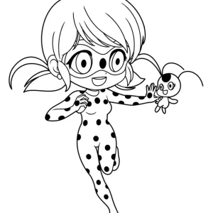 Desenho da Ladybug para colorir 50