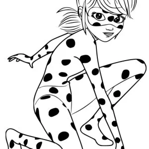 Desenho da Ladybug para colorir 53