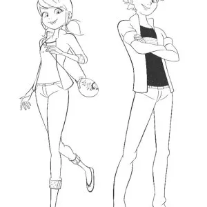 Desenho da Ladybug para colorir 54