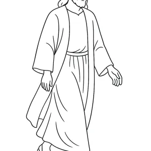 Desenho de Jesus para colorir 31