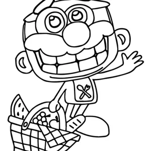 Desenho do José Comilão para colorir 2
