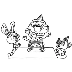 Desenho do José Comilão para colorir 3