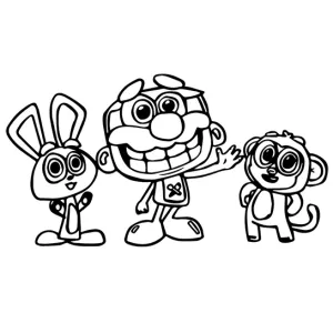 Desenho do José Comilão para colorir 4