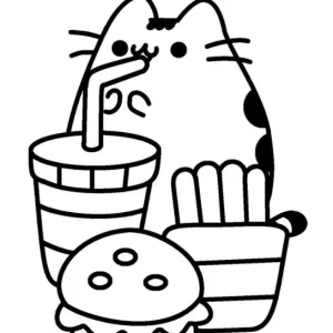 Desenho kawaii para colorir 38