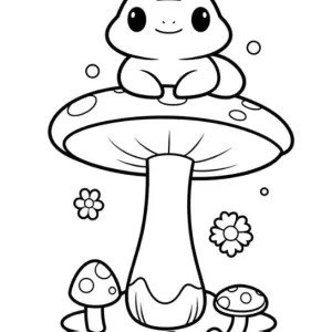 Desenho kawaii para colorir 39
