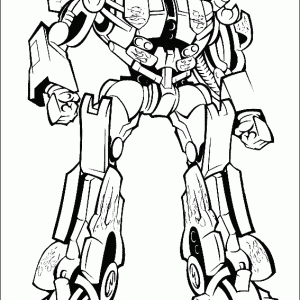Desenho de Transformers para colorir 1