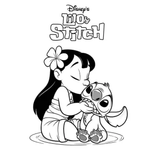 Desenho do Stitch para colorir 52