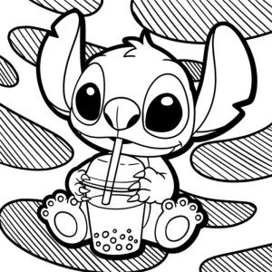 Desenho do Stitch para colorir 53
