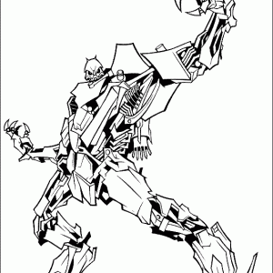 Desenho de Transformers para colorir 5
