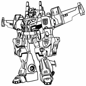 Desenho de Transformers para colorir 7