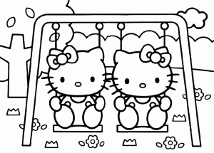 Desenho da Hello Kitty para colorir 214