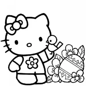 Desenho da Hello Kitty para colorir 225
